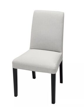 2 x IKEA BERGMUND Chair Covers in Medium Gray